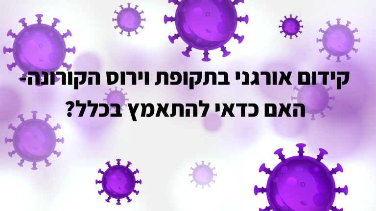 קידום אורגני בתקופת וירוס הקורונה – כדאי להתאמץ בכלל?